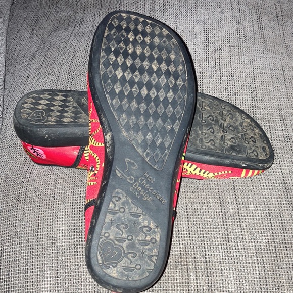 Hot Chocolate Designs Chocoloticas Tiger Print Ballet Flats 7 - Picture 4 of 4